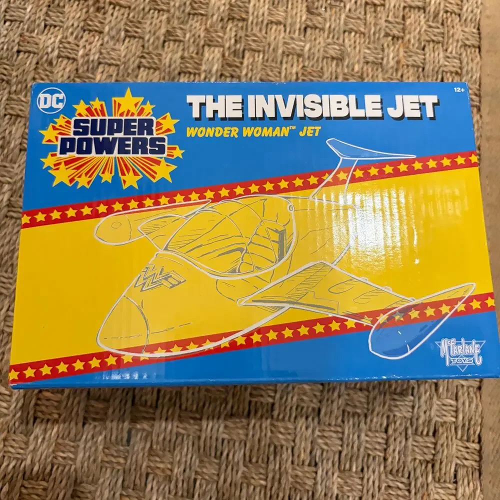 McFarlane Toys DC Super Powers The Invisible Jet Wonder Woman Jet New
